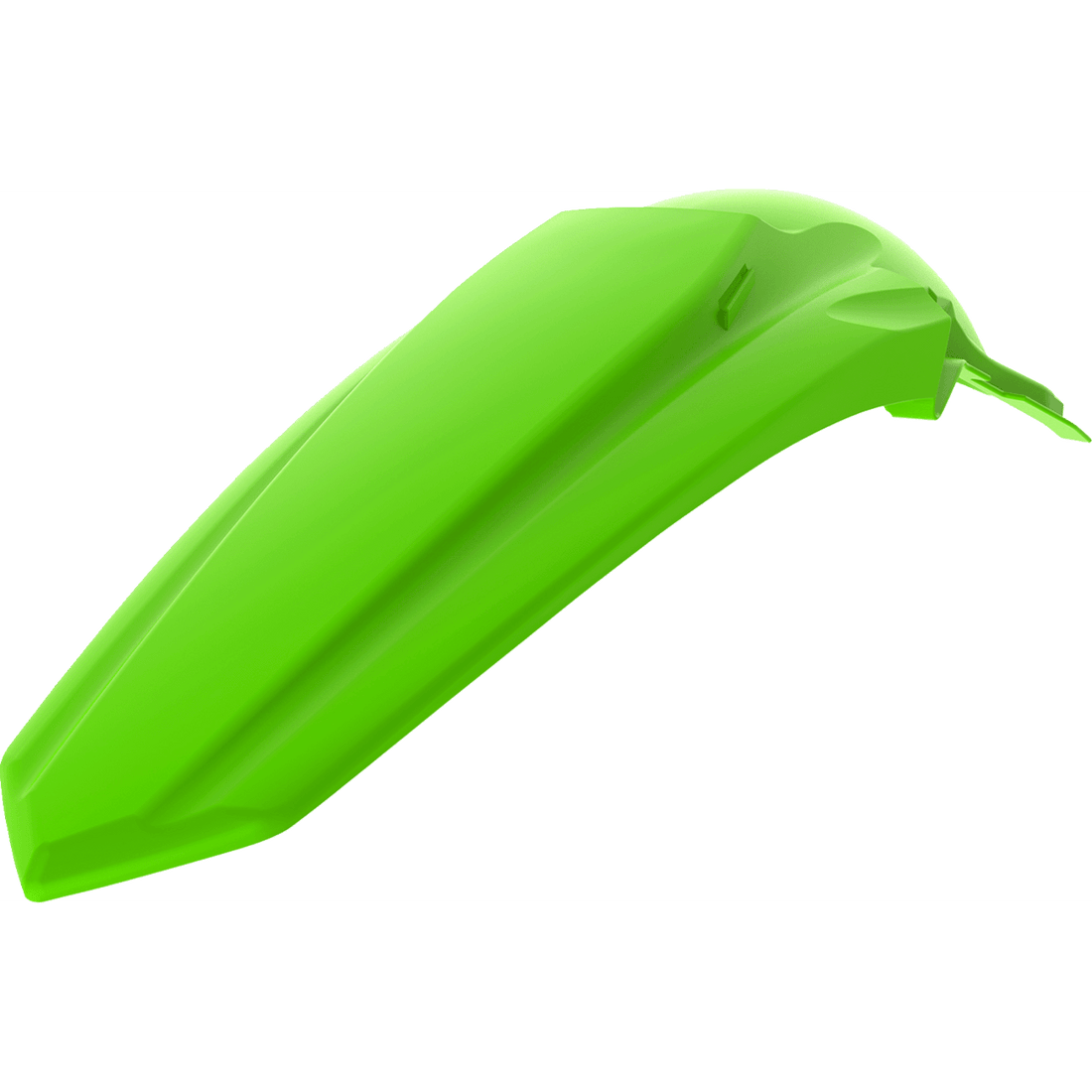 POLISPORT Fender Rear Restyle Fluorescent Green KX 125/250