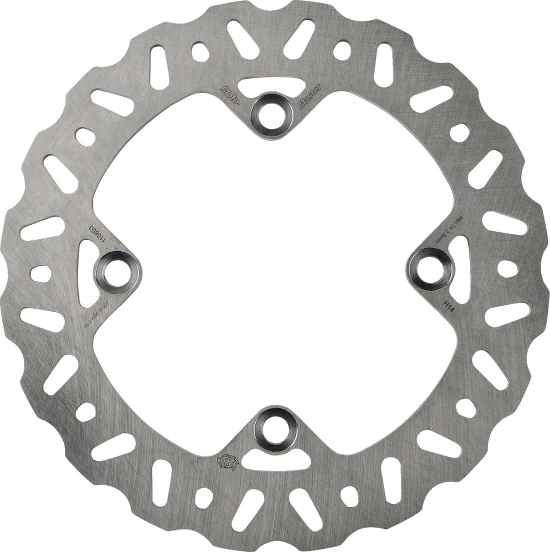 MOTO-MASTER Brake Rotor Rear Nitro 110803PU