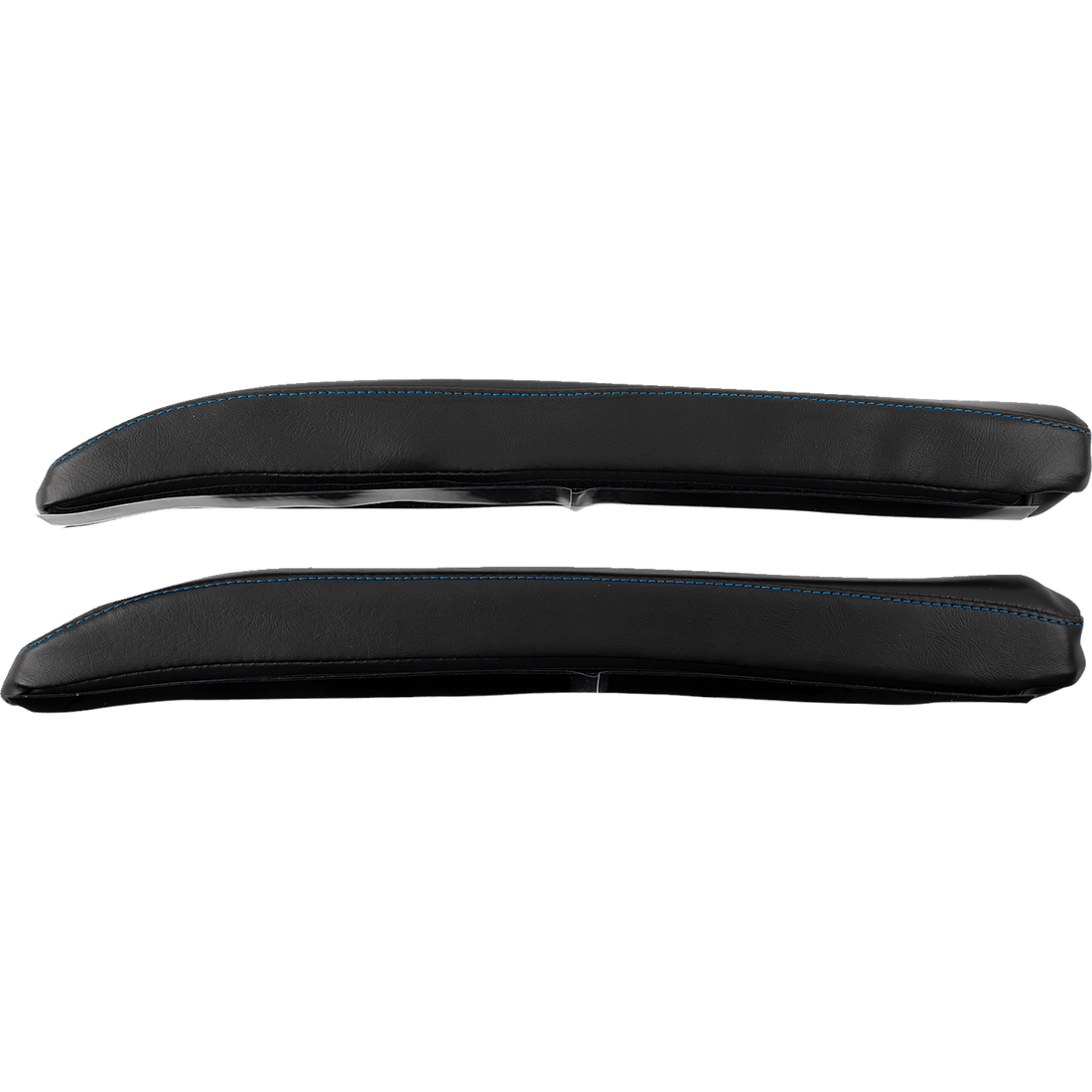 SHOW CHROME Kaliber Armrest Pads Black w/ Blue Stitching Slingshot '15-'22 H441BLUE