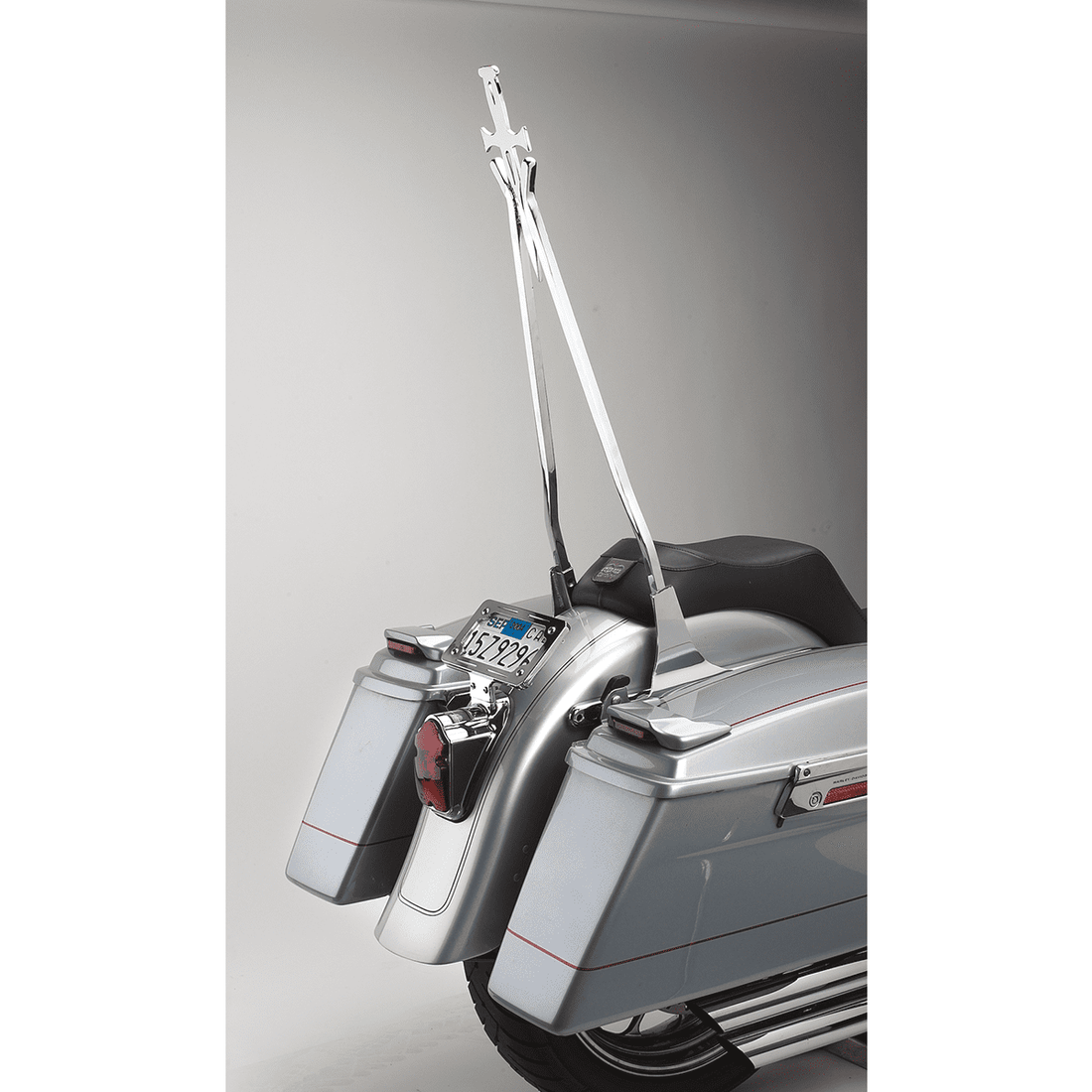 CYCLE VISIONS Sissy Bar Stick Chrome 30" Daggertude Wide CV8009