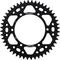 SUPERSPROX Rear Sprocket Black Kawasaki/Suzuki 48 Tooth