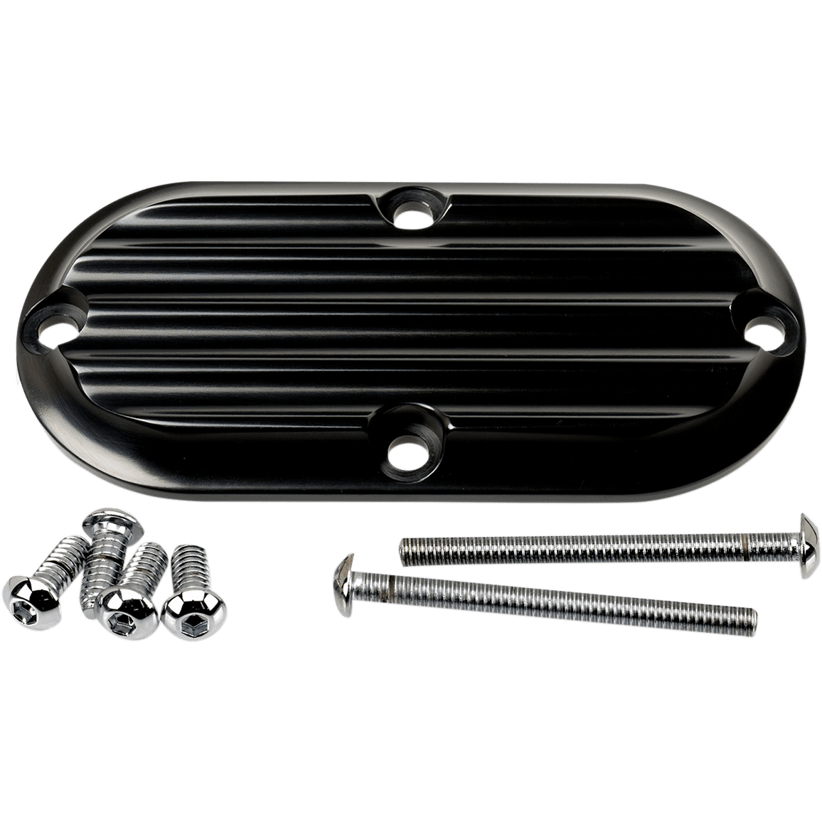 JOKER MACHINE Inspection Cover Black Finned 06951