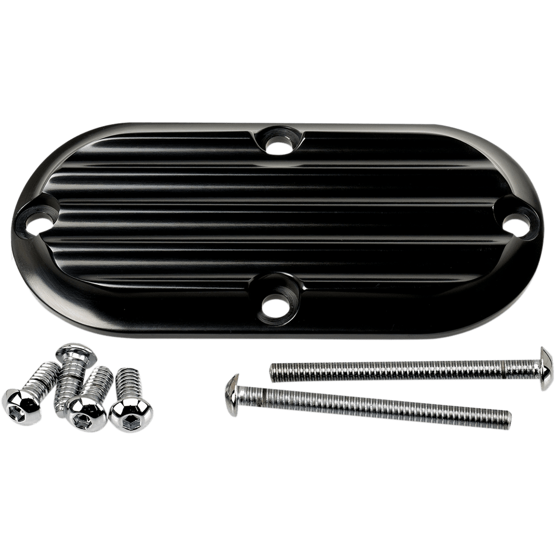 JOKER MACHINE Inspection Cover Black Finned 06951