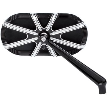 ARLEN NESS 10 Gauge Mirror Black Right 13162