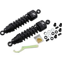 PROGRESSIVE SUSPENSION 412 Series Shock 12" Standard Black FLH/T 4124079B