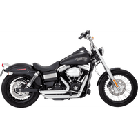 VANCE & HINES Shortshots Staggered Exhaust System Chrome 17327