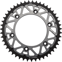 JT SPROCKETS Steel Rear Sprocket Graphite 47 Tooth