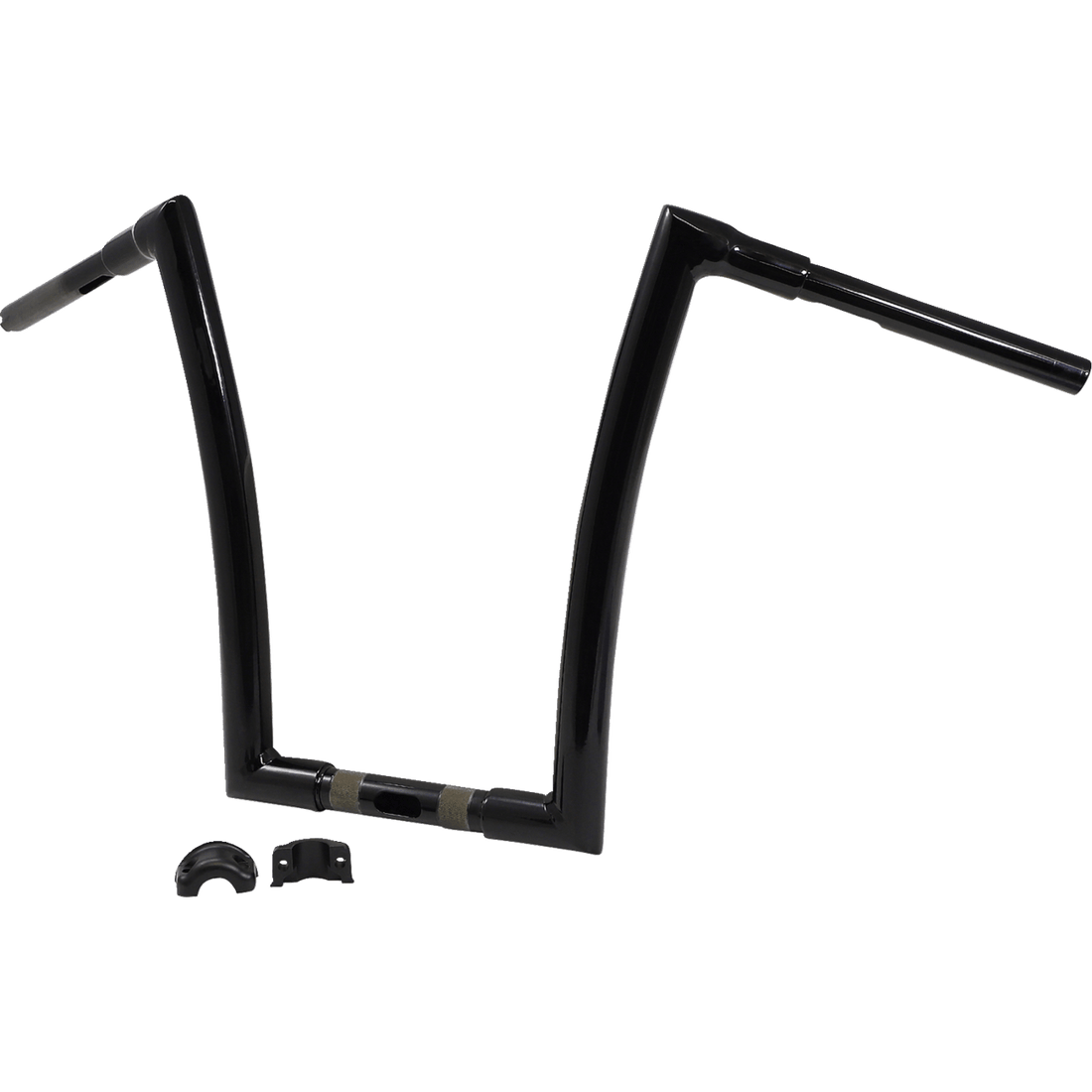 TODD'S CYCLE Handlebar 1-1/2" Strip 17" Gloss Black Road Glide 06015735