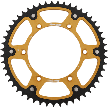 SUPERSPROX Stealth Rear Sprocket 51 Tooth Gold Yamaha RST24551GLD