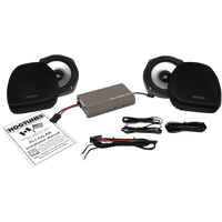 HOGTUNES 7" Woofer/Amp Kit Lower Fairing FL7 225AA