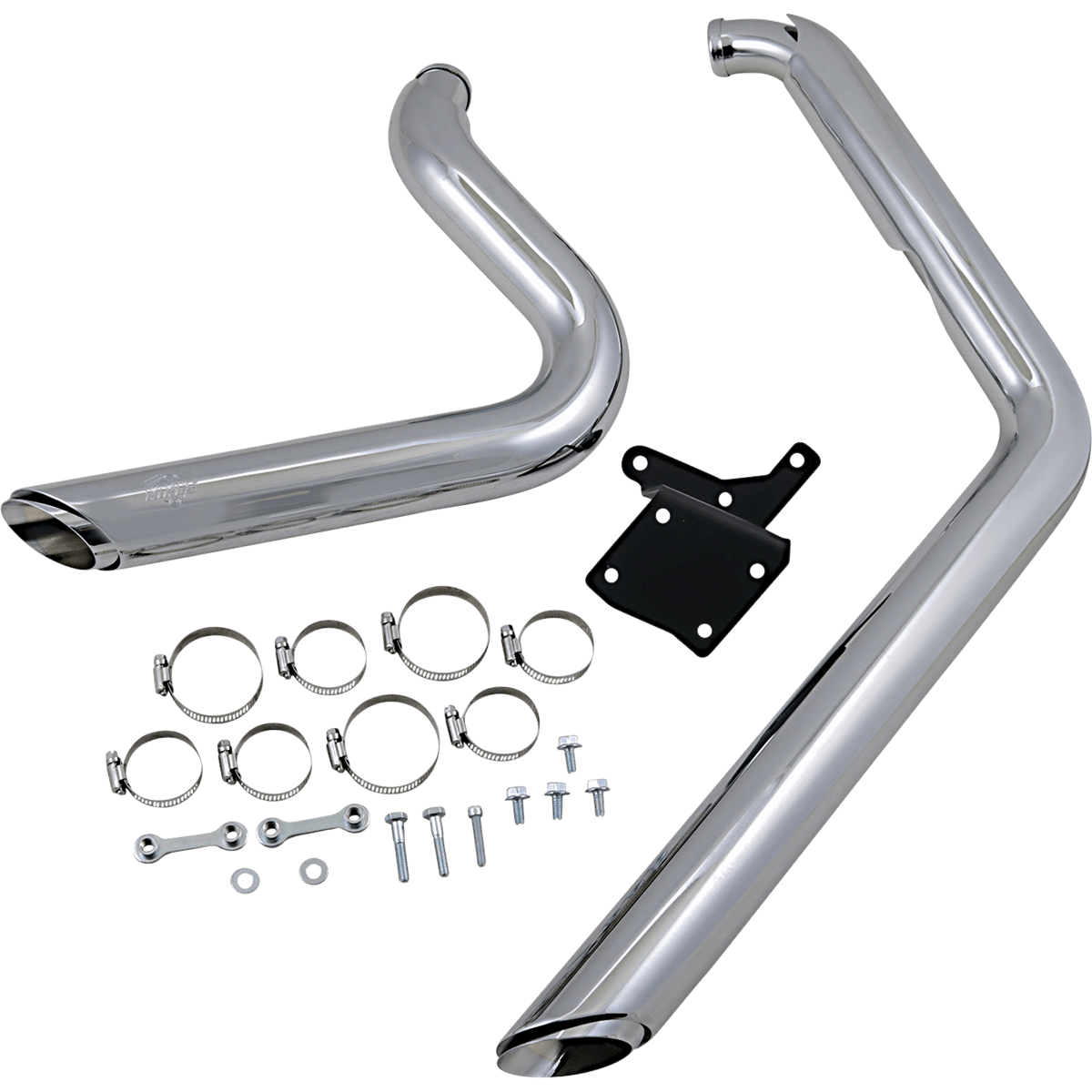 VANCE & HINES Shortshots Staggered Exhaust System Chrome 17213