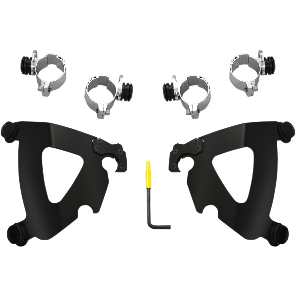 MEMPHIS SHADES Road Warrior Mounting Kit Black FXDWG MEB2030