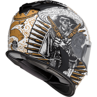 Z1R Warrant Helmet Sombrero White/Gold XL