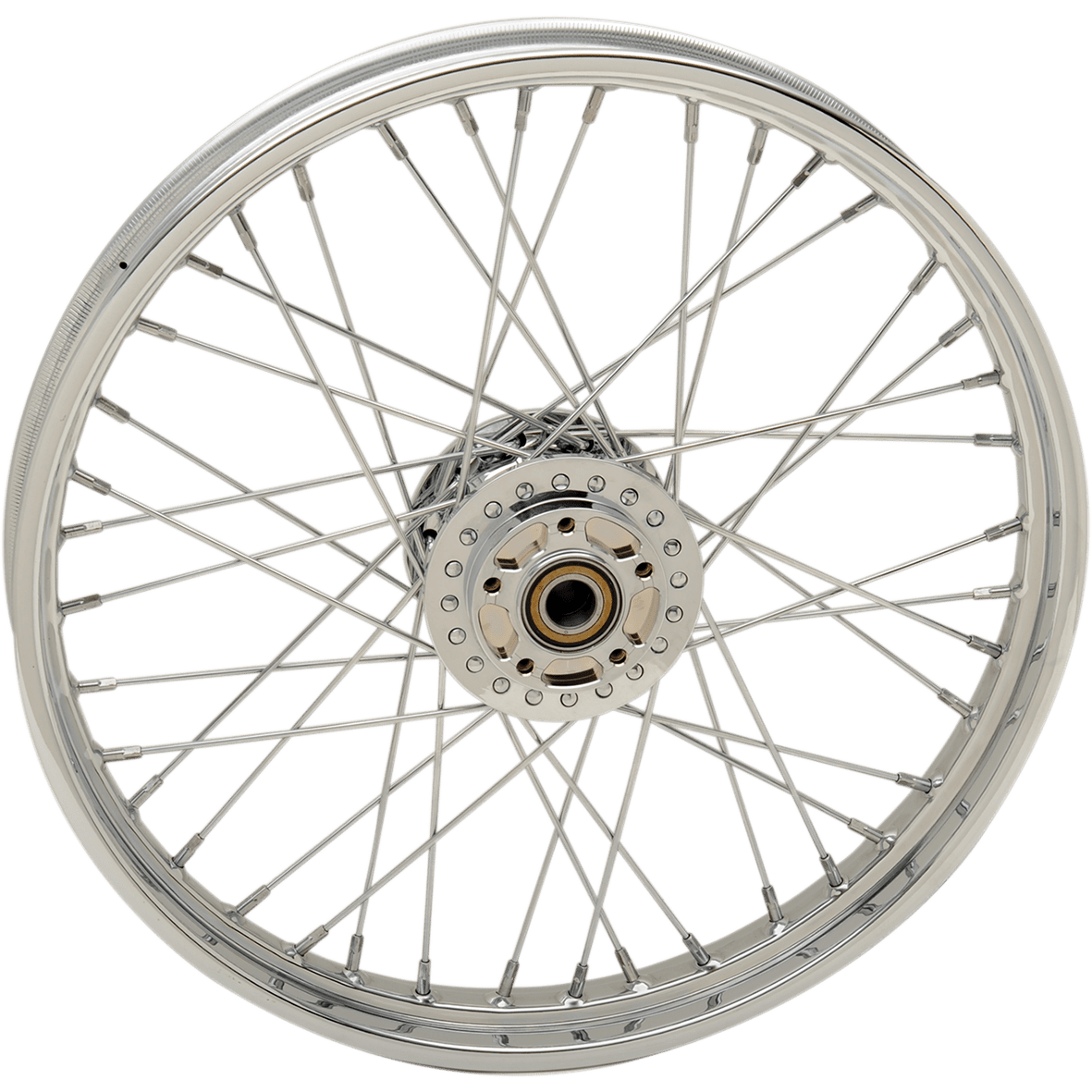 DRAG SPECIALTIES Wheel Laced 40 Spoke Front Chrome 21x2.15 '08+ XL