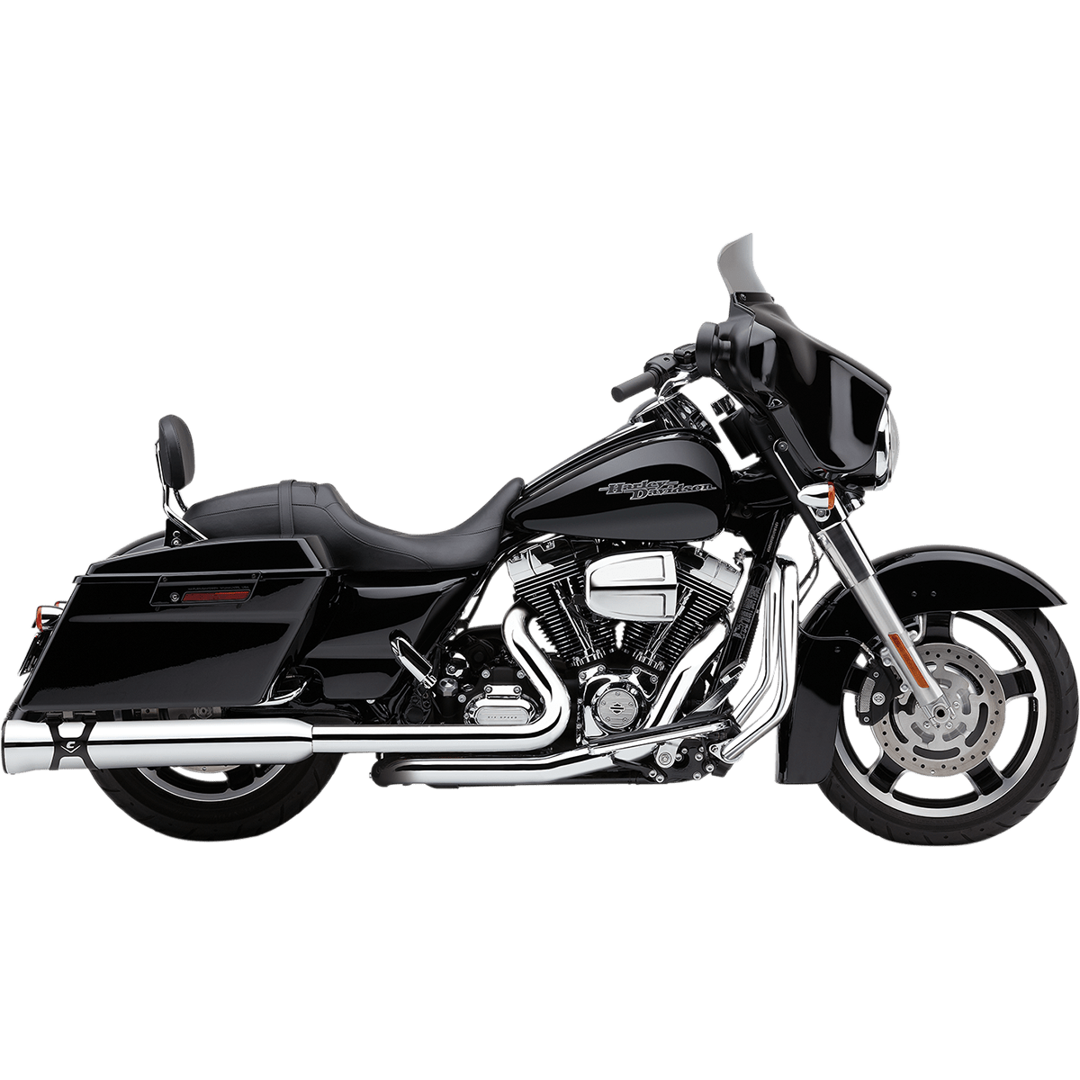 COBRA Race Pro Mufflers for '95-'16 Bagger Chrome 6218