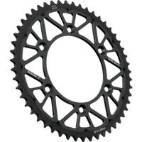 JT SPROCKETS Steel Rear Sprocket Graphite 51 Tooth