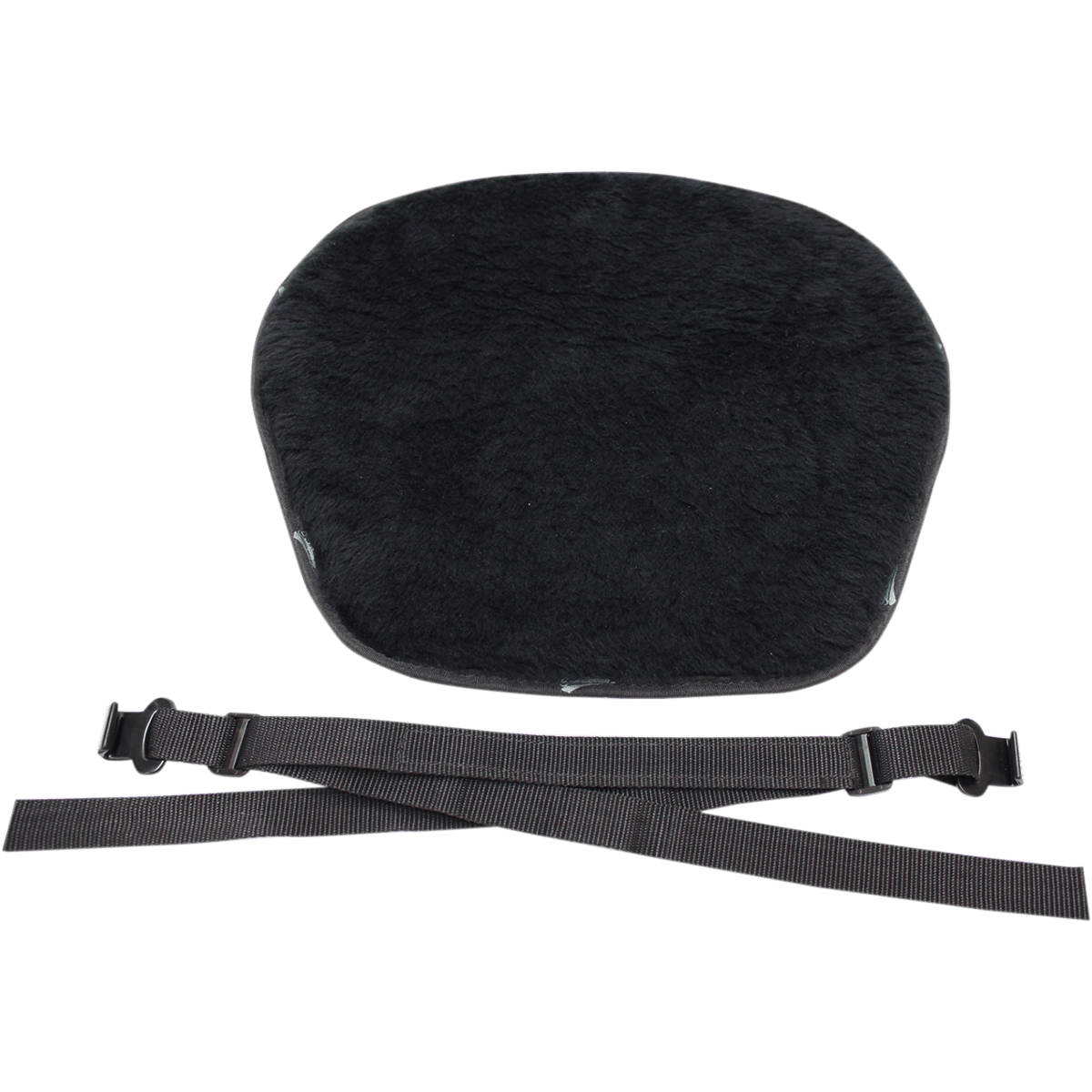 SADDLEMEN Pad Seat Breathable Fleece Jumbo Black BG990F