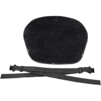 SADDLEMEN Pad Seat Breathable Fleece Jumbo Black BG990F