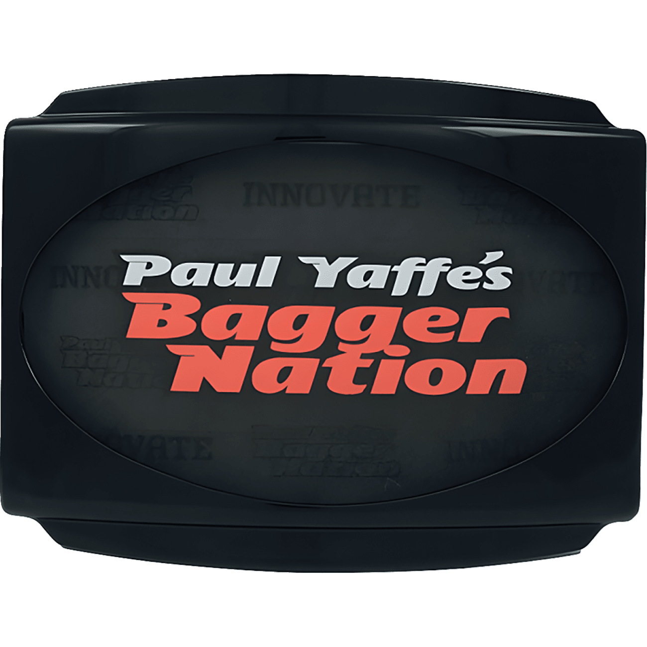 PAUL YAFFE BAGGER NATION License Plate Frame Black PYO:USLP3B23L