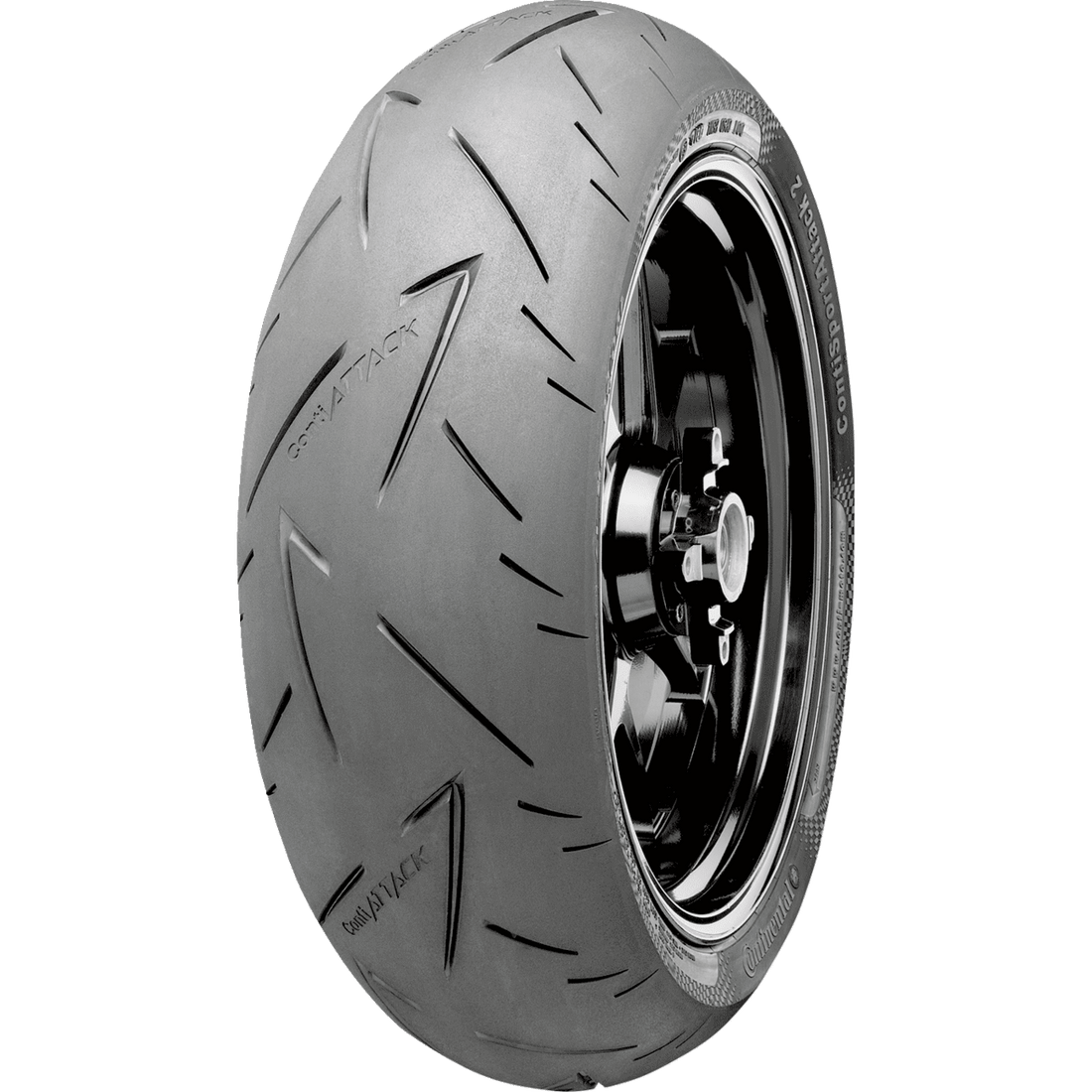 CONTINENTAL Tire ContiSportAttack 2 Rear 190/50ZR17 73W 02440270000