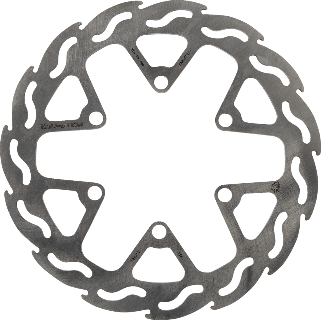 MOTO-MASTER Brake Rotor Front Flame 110381PU