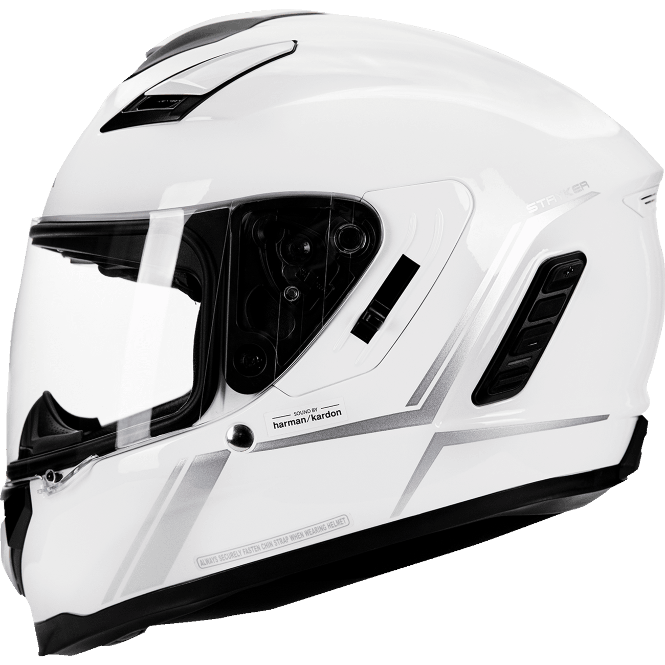 SENA Stryker Helmet Glossy White Small STRYKERGW00S1