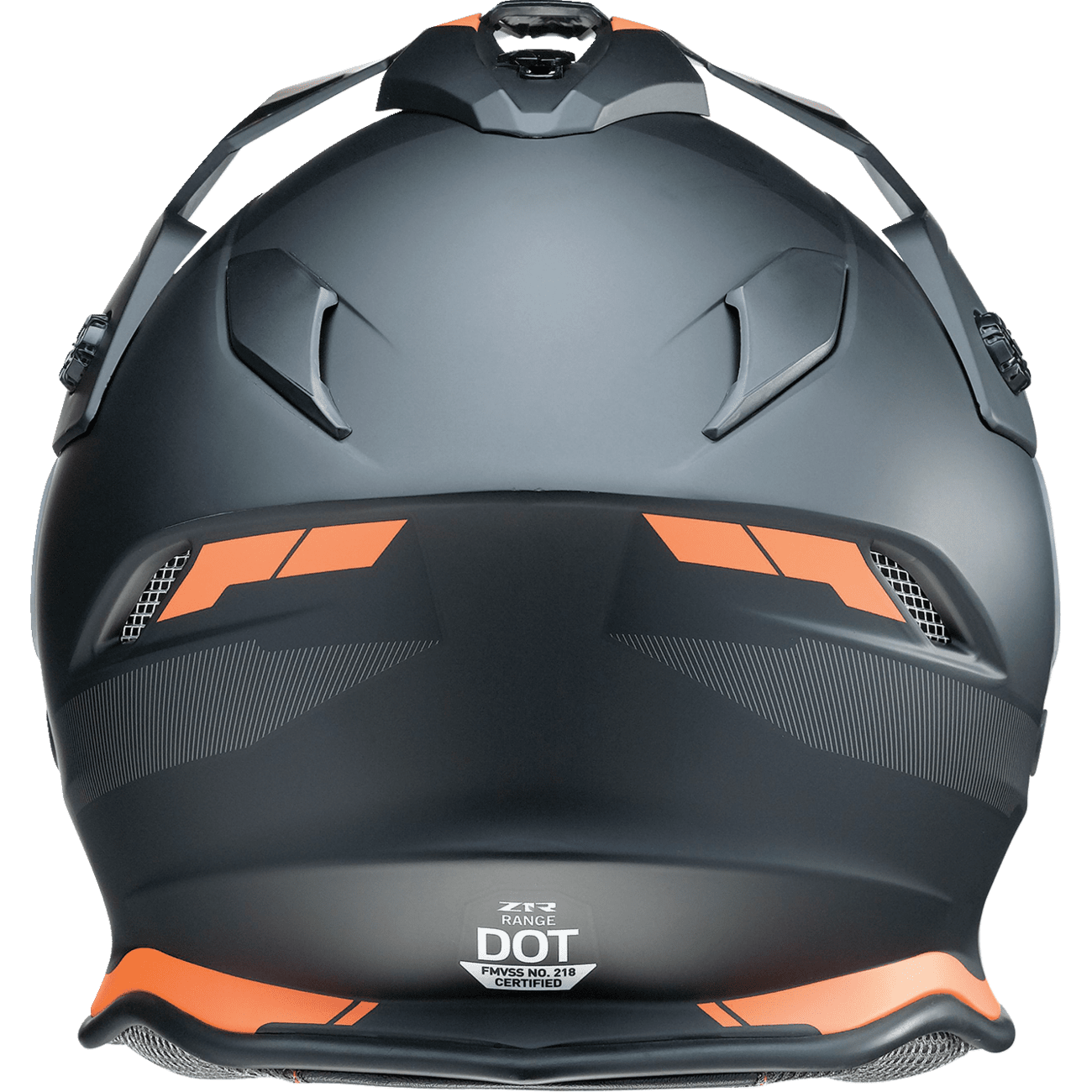 Z1R Range Helmet Uptake Black/Orange XS