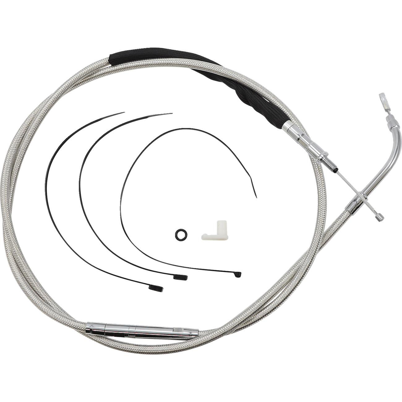 MAGNUM SHIELDING Clutch Cable Polished 52368HE