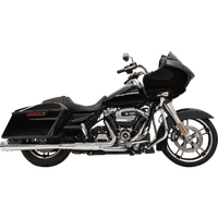 BASSANI XHAUST DNT Megaphone Muffler Chrome/Black 1F572DNT5