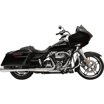 BASSANI XHAUST DNT Megaphone Muffler Chrome/Black 1F572DNT5