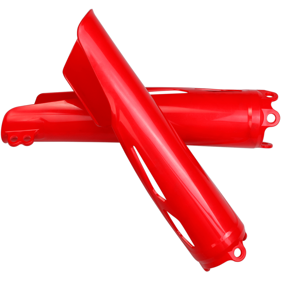 UFO Fork Slider Protectors Red