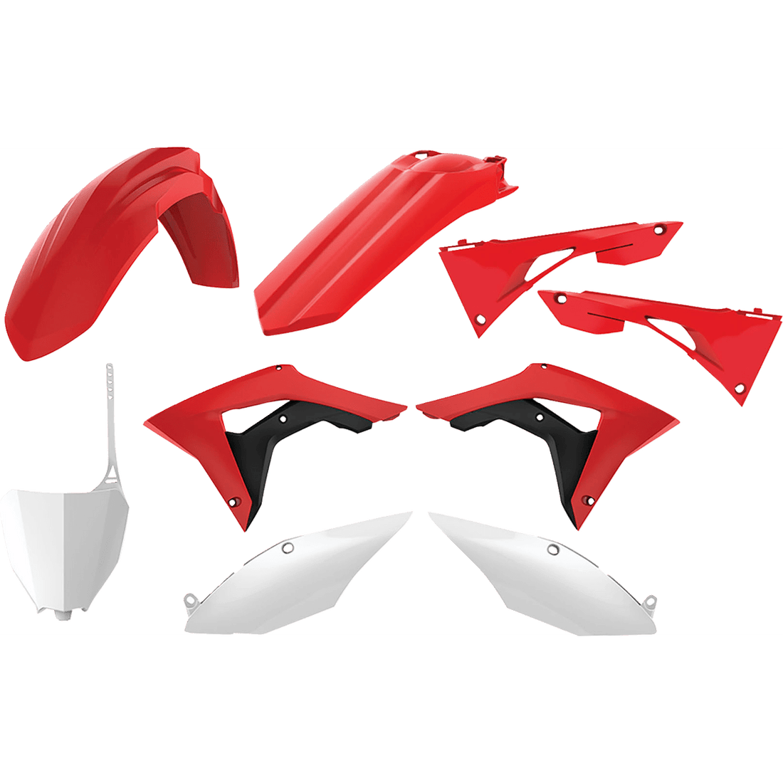 POLISPORT Body Kit Complete OEM Red/White CRF 250R/450R 90719