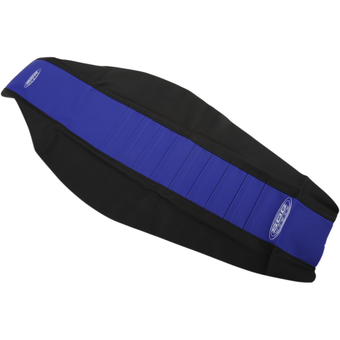 SDG Pleated Seat Cover Blue Top/Black Sides