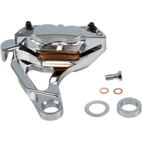 HAWG HALTERS 4-Piston Caliper Rear Chrome RKSTCC508A