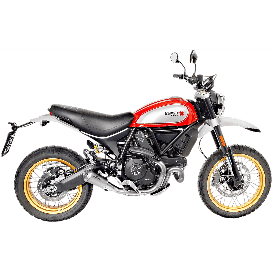 LEOVINCE LV-10 Muffler Scrambler Desert Sled 15202U