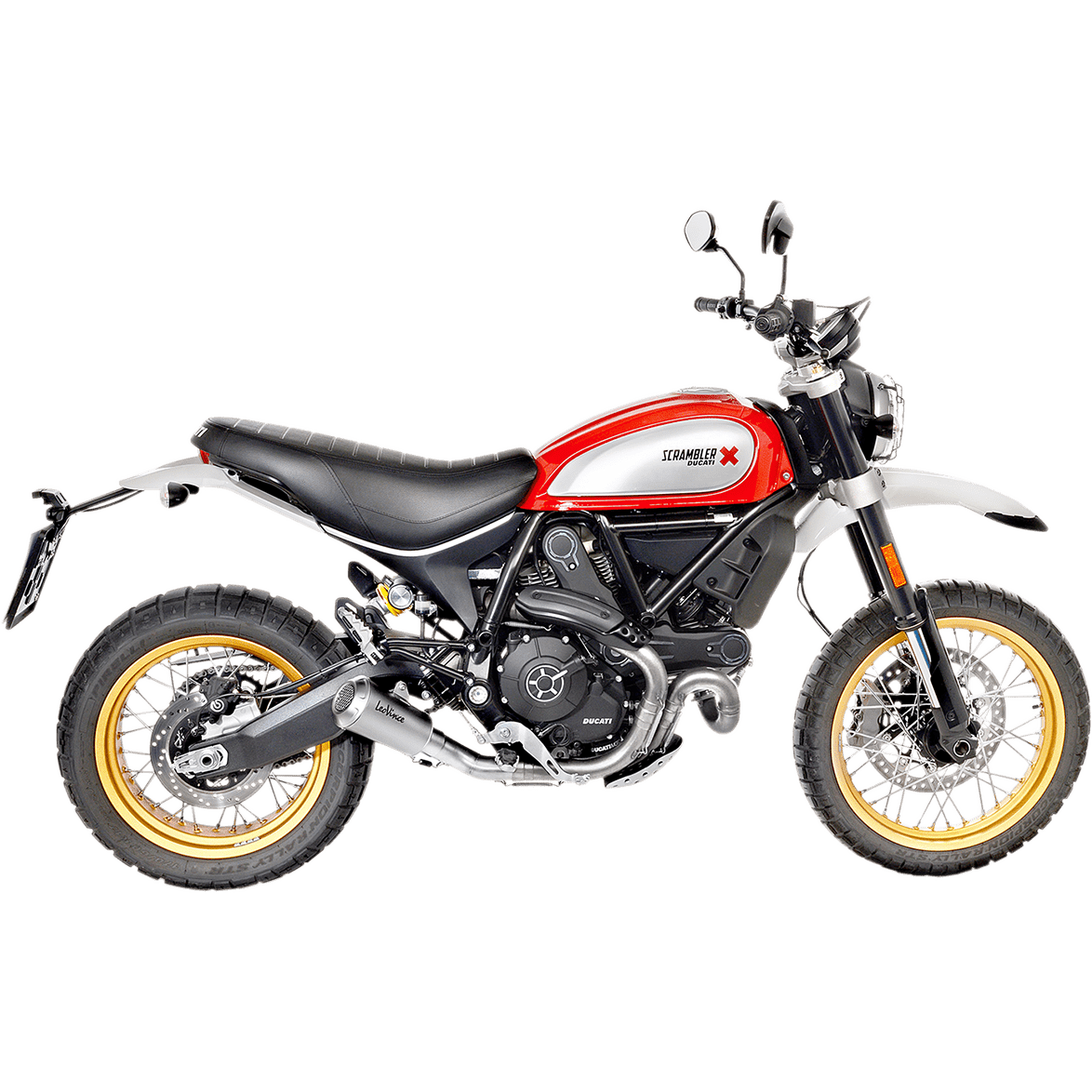 LEOVINCE LV-10 Muffler Scrambler Desert Sled 15202U