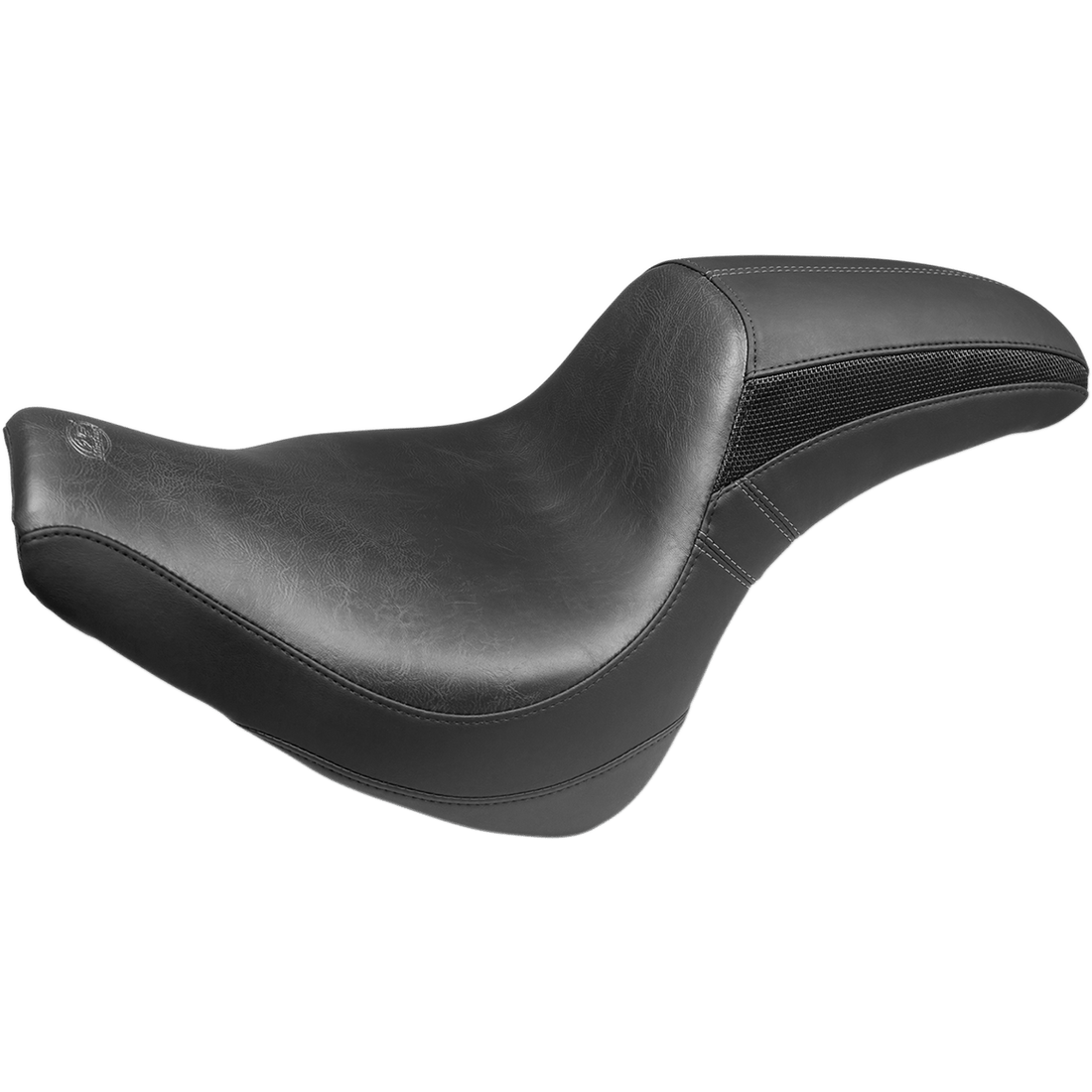 MUSTANG Seat Tripper™ Fastback Smooth Black FXFB 75709