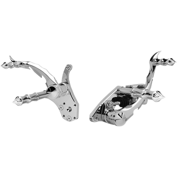 ACCUTRONIX Forward Control Tribal Chrome FC103SLC