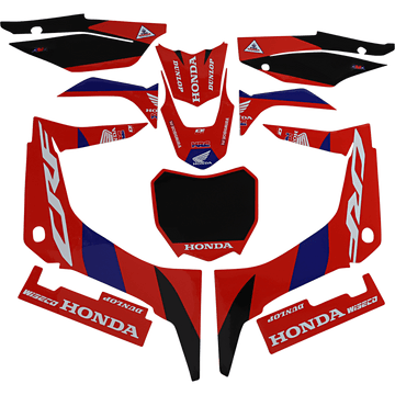 D'COR VISUALS Graphic Kit Honda HRC 2010111