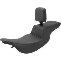 SADDLEMEN Tour Step-Up Seat Rider Backrest Plain FL '97-'07 89707194BR