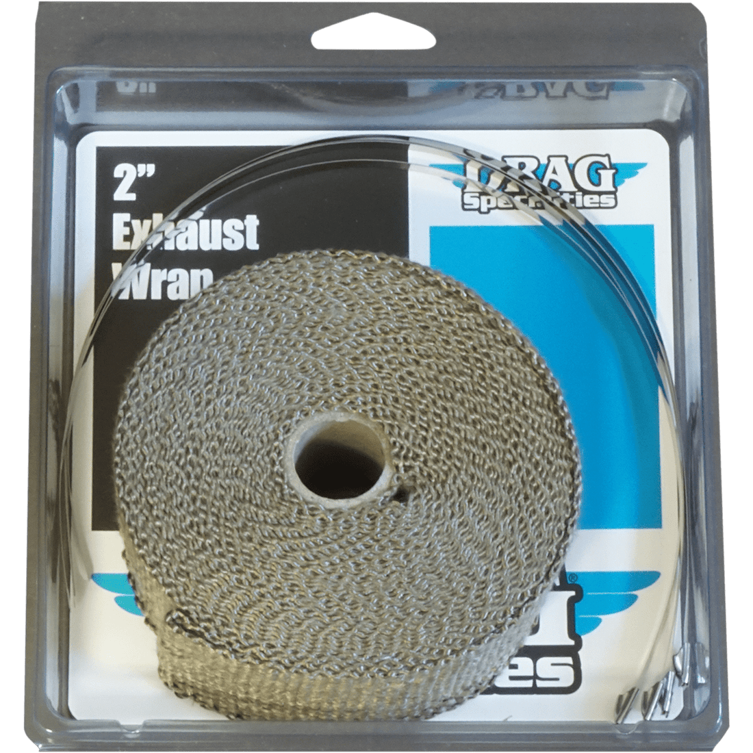 DRAG SPECIALTIES Exhaust Wrap Kit Bronze 2x25