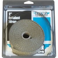 DRAG SPECIALTIES Exhaust Wrap Kit Bronze 2x25