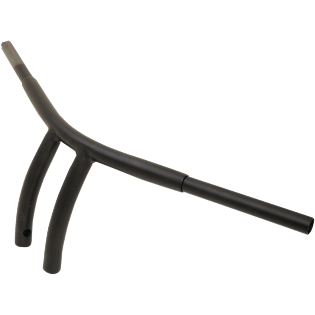 DRAG SPECIALTIES Handlebar T-Bar Buffalo Pullback 8" TBW Flat Black