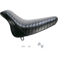 LE PERA Bare Bones Solo Seat Pleated Black Softail '00-'07 LX007PT