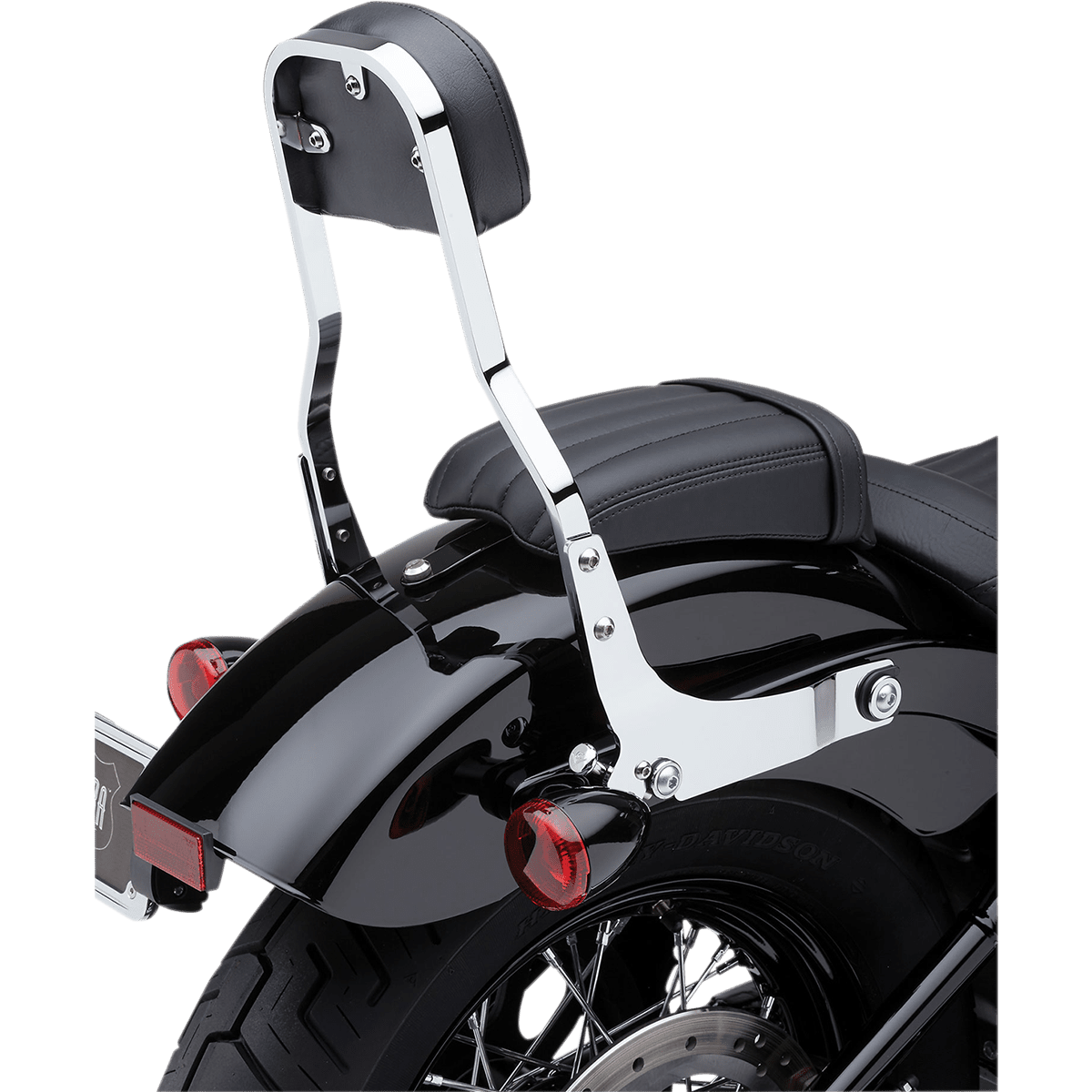 COBRA Backrest Kit 14" Chrome Softail 6022042