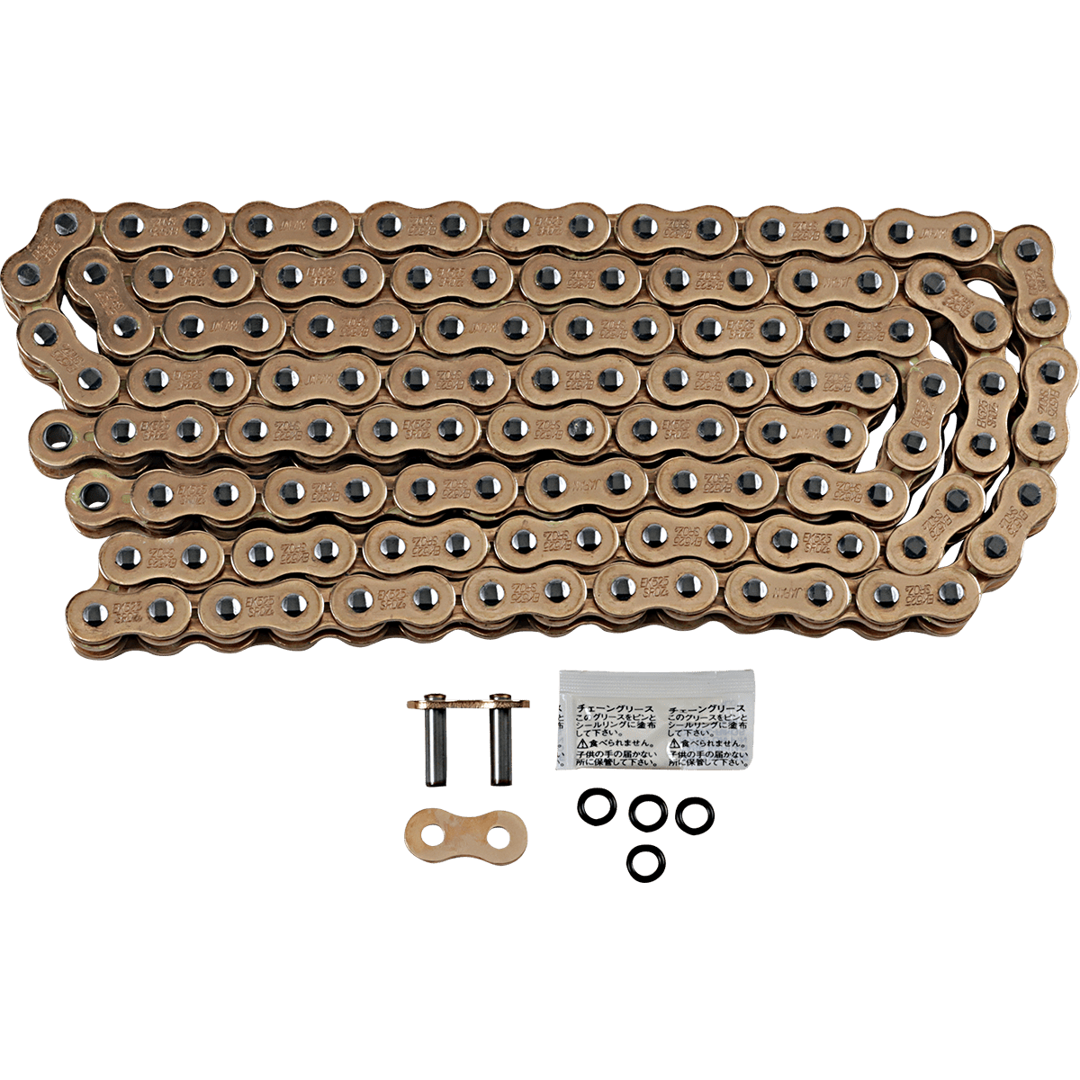 EK 525 SROZ Series Chain 122 Links Gold 525SROZ2122G