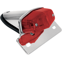 EMGO Taillight Chrome Bracket Red Lens