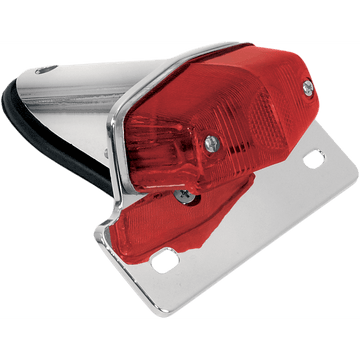 EMGO Taillight Chrome Bracket Red Lens