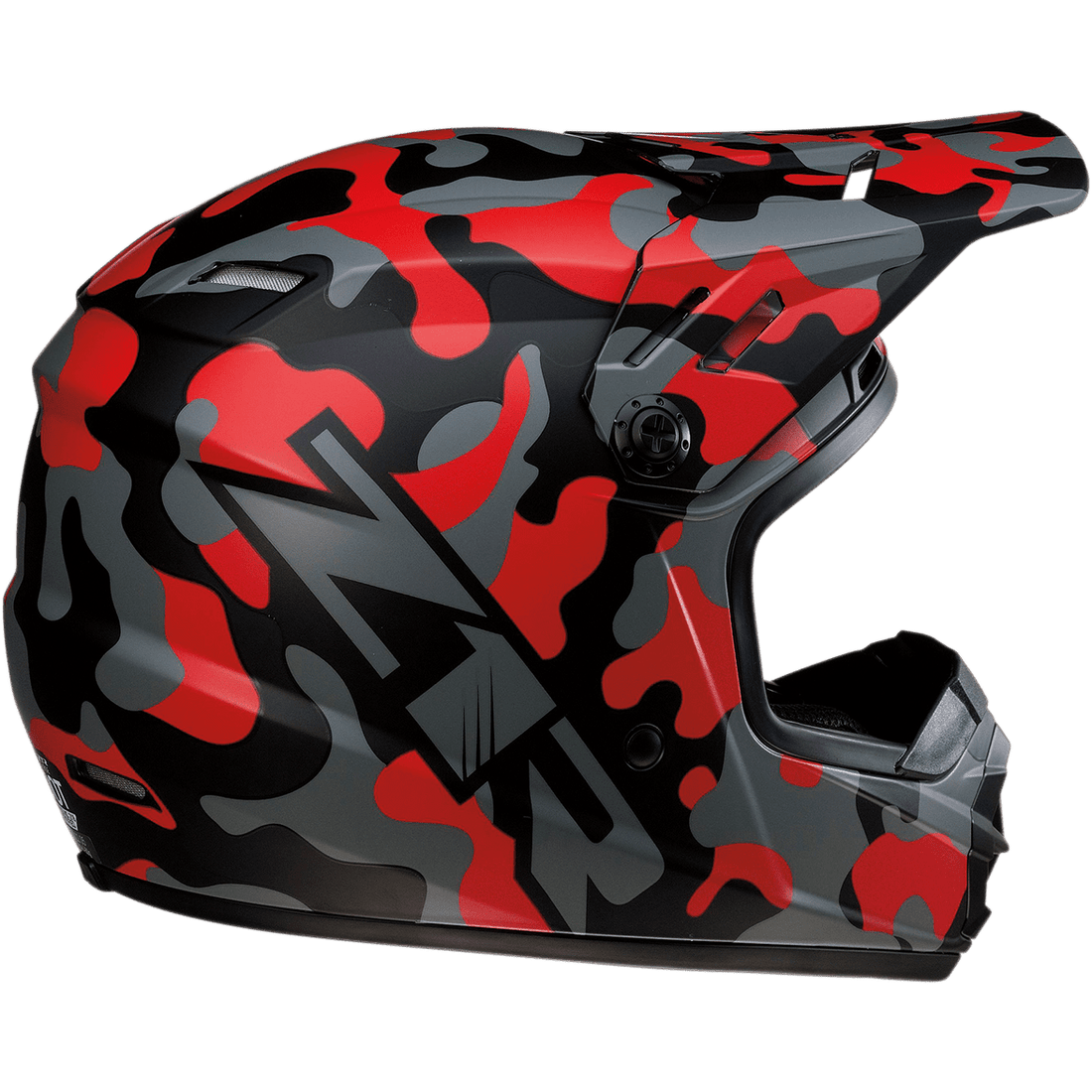 Z1R Youth Rise Helmet Camo Red Small