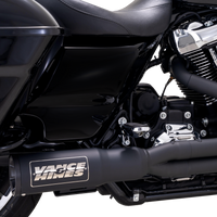 VANCE & HINES Hi-Output RR Exhaust System Matte Black 47321